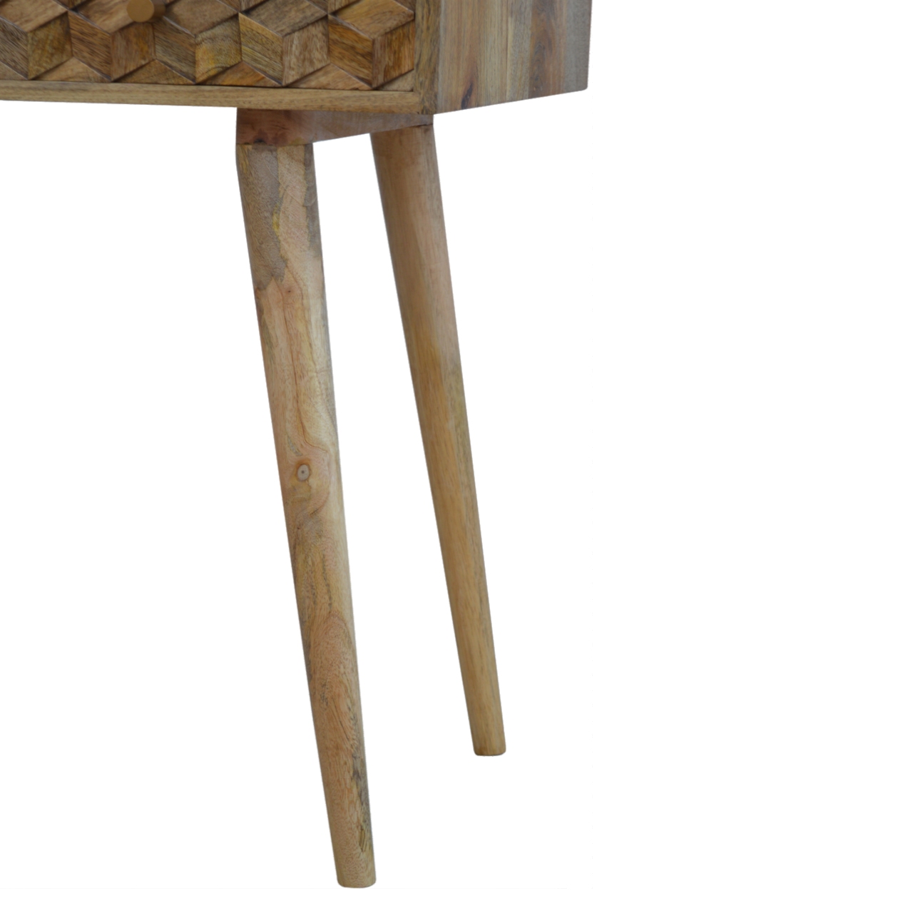 Cube Carved Console Table - Image 7