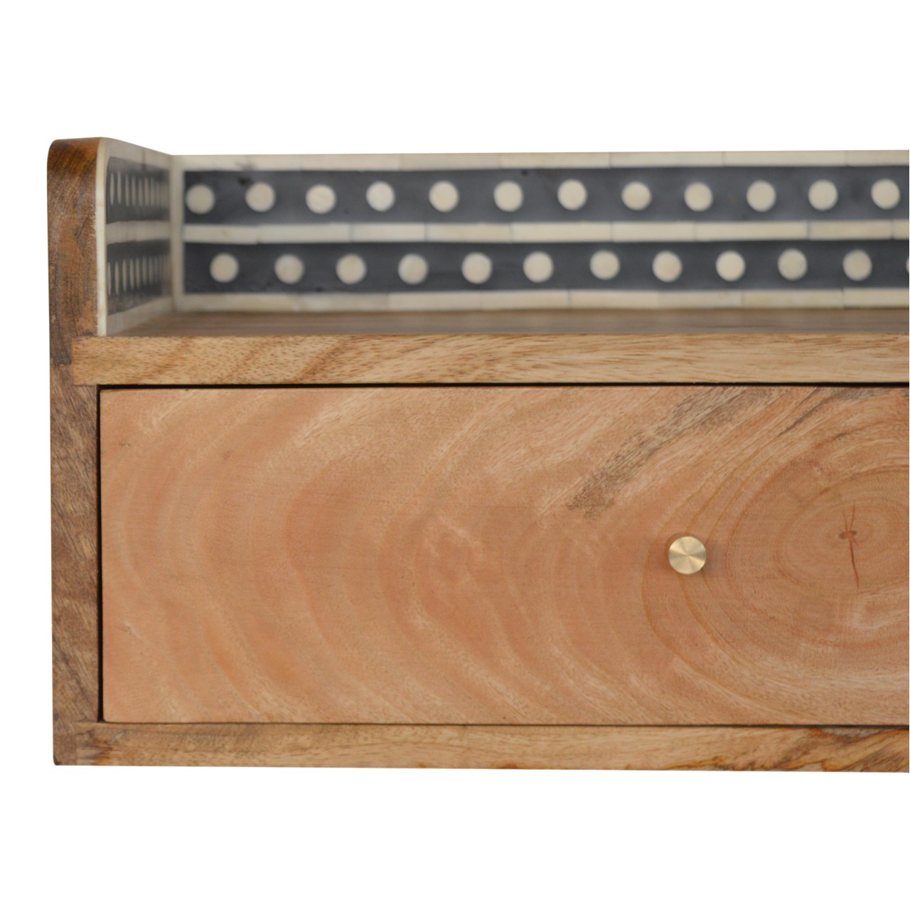 Bone Inlay Gallery Floating Bedside - Image 7