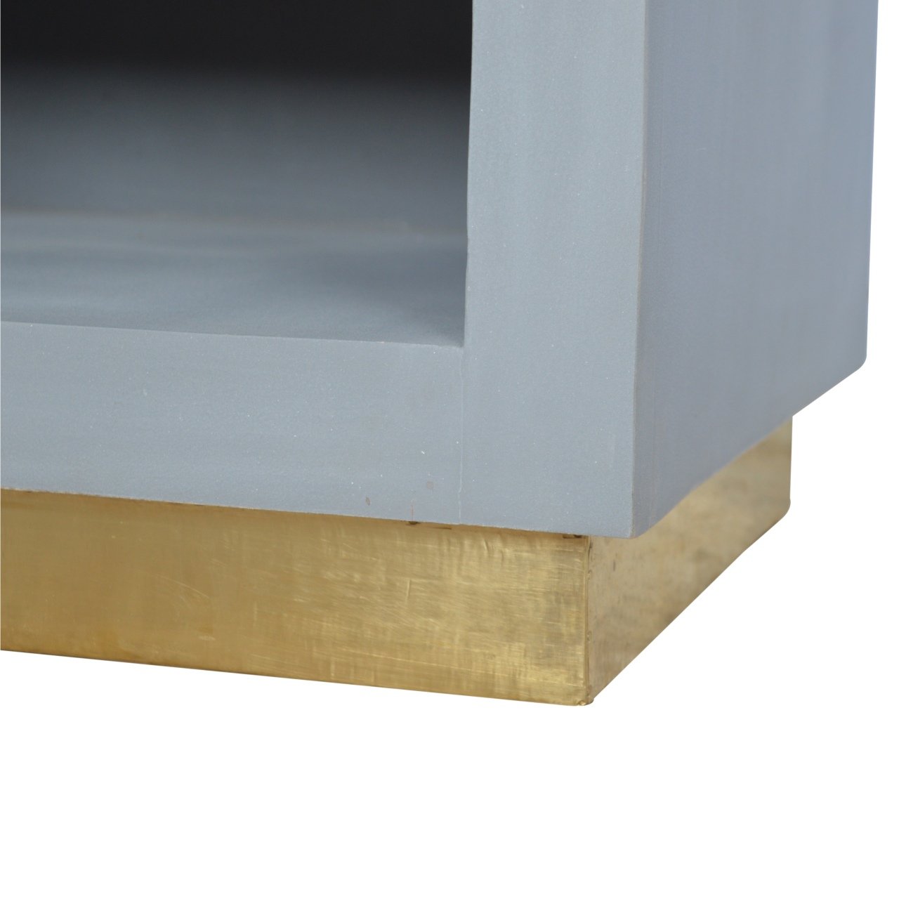 Cement Bedside with Open Slot - Image 6