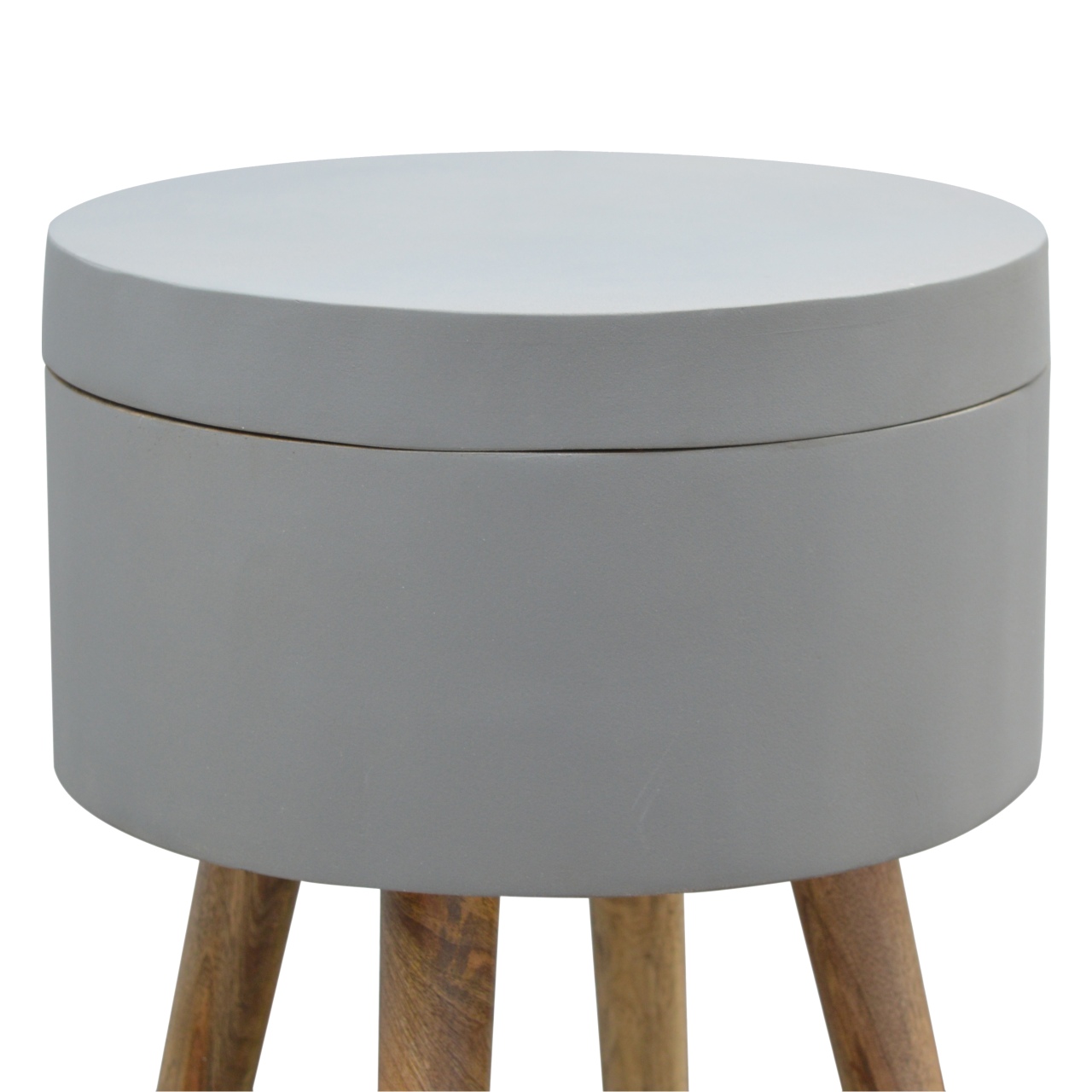 Grey Painted End Table - Image 8
