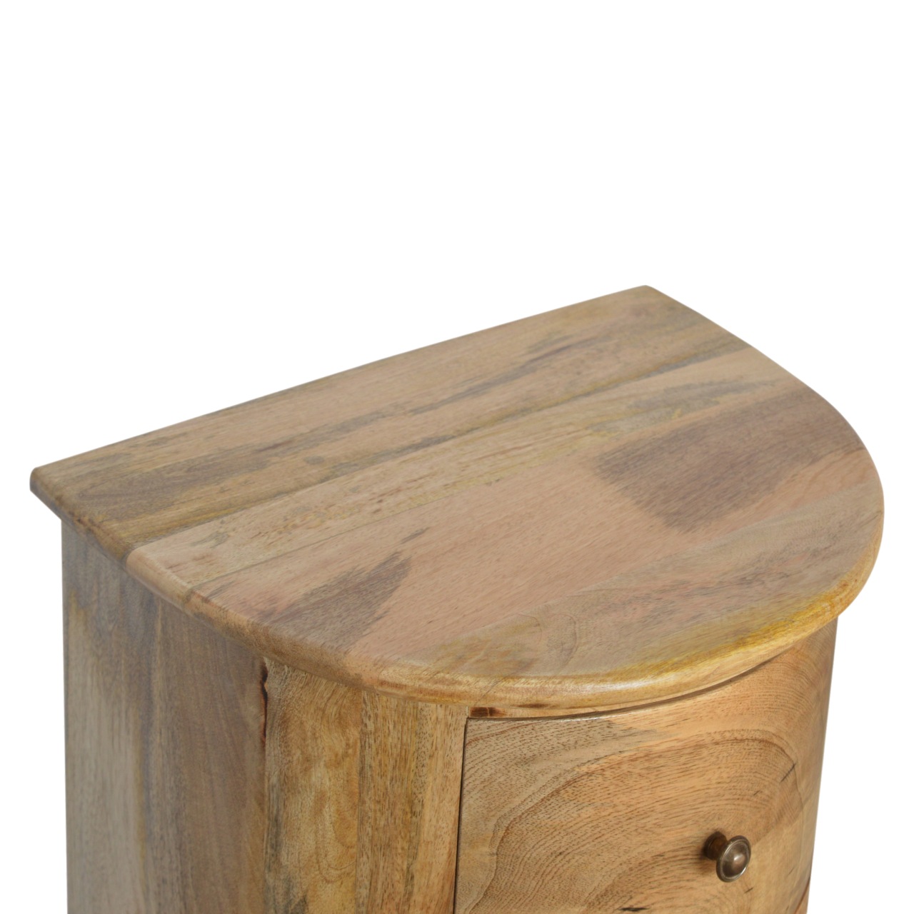 3 Drawer Serpentine Drum Chest - Image 3