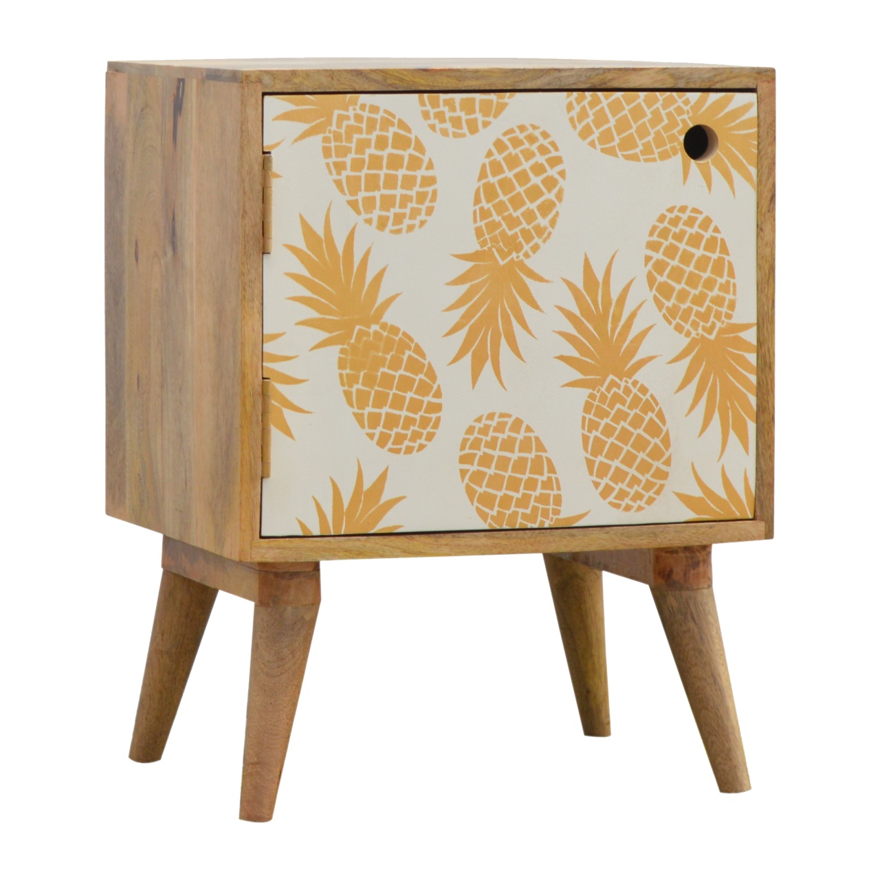 Pineapple Screen Print Bedside - Image 2