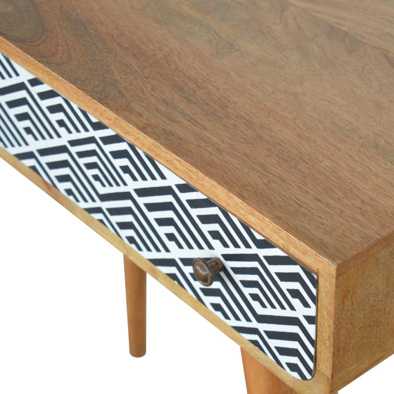 Monochrome Print Console Table - Image 5