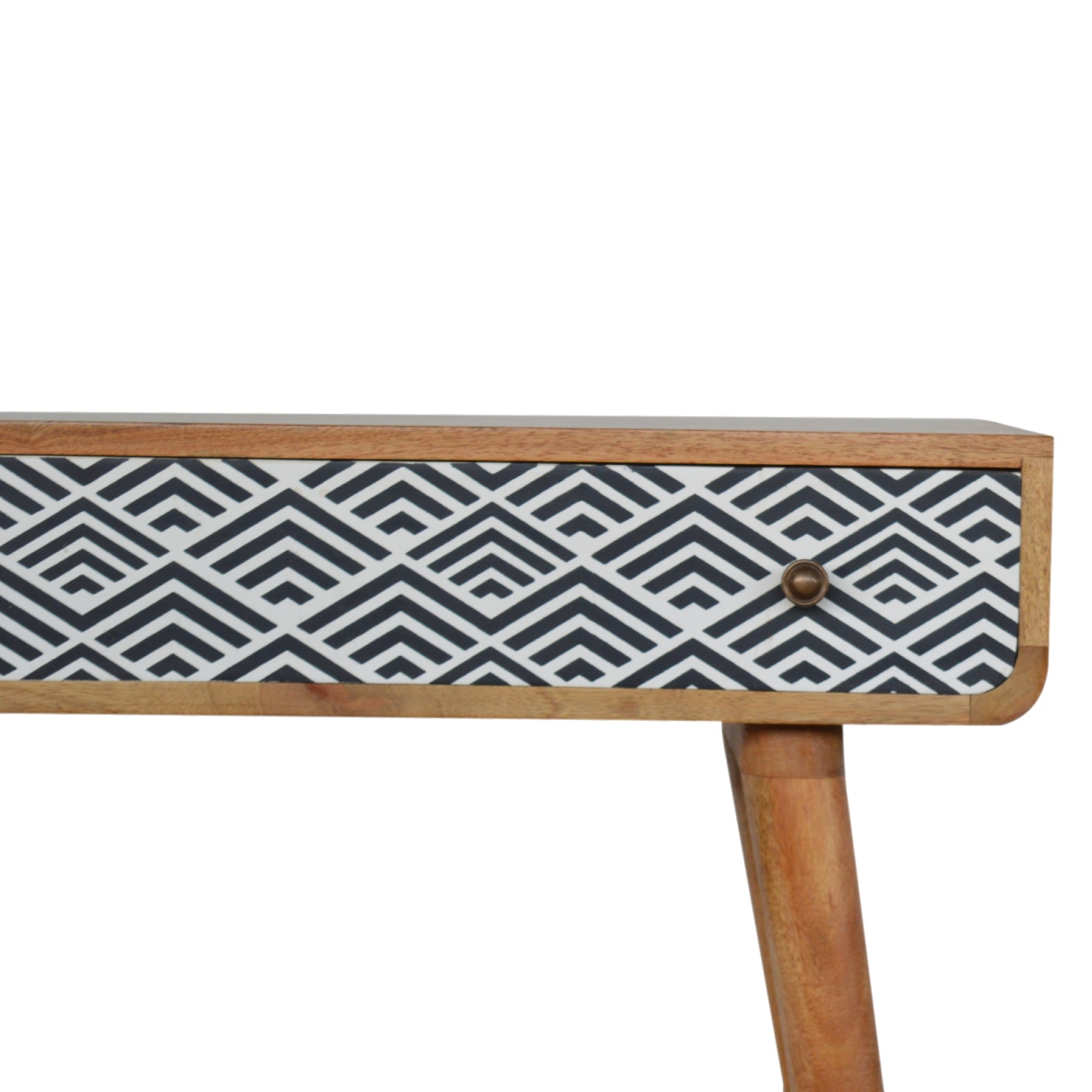 Monochrome Print Console Table - Image 4