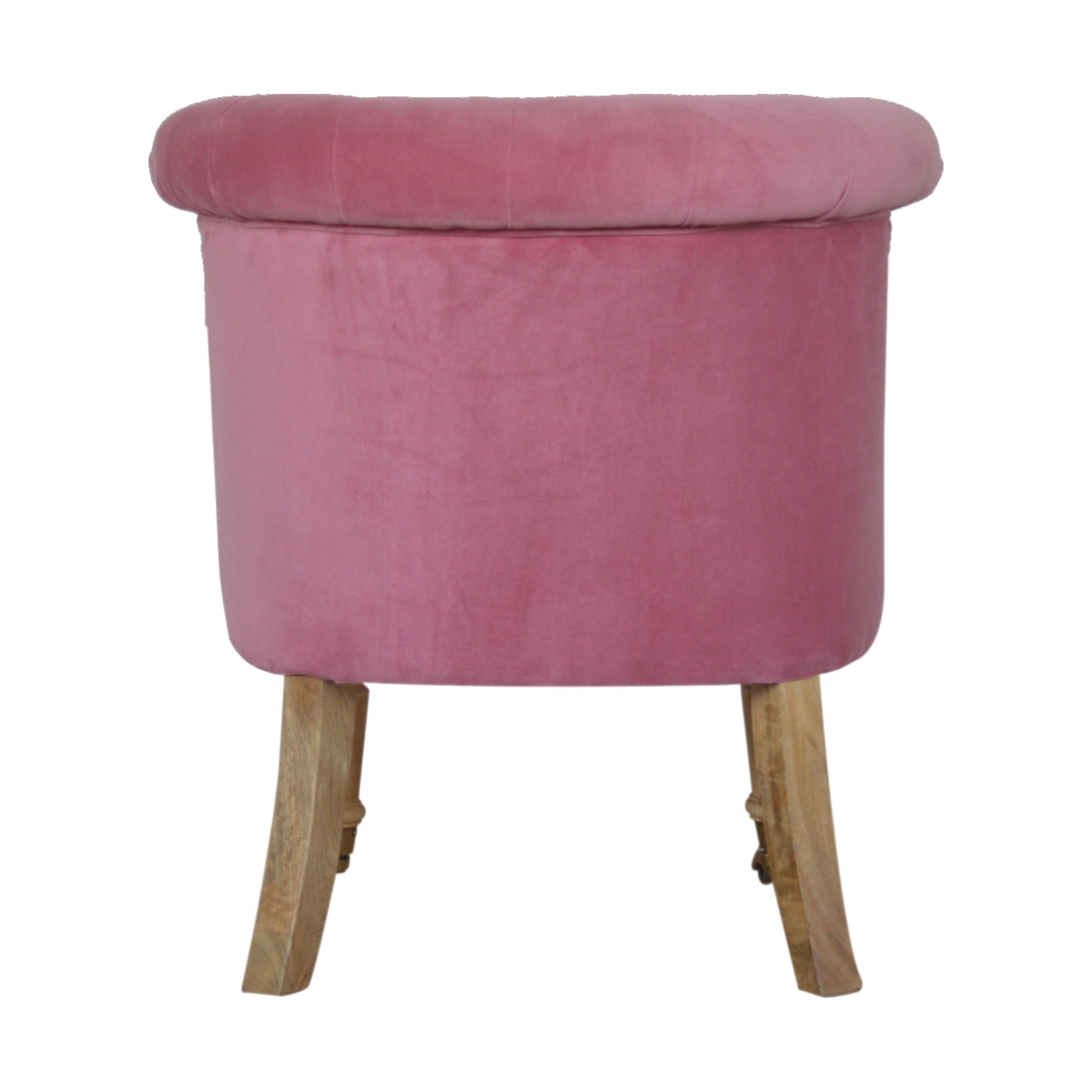 Pink Velvet Accent Chair - Image 9