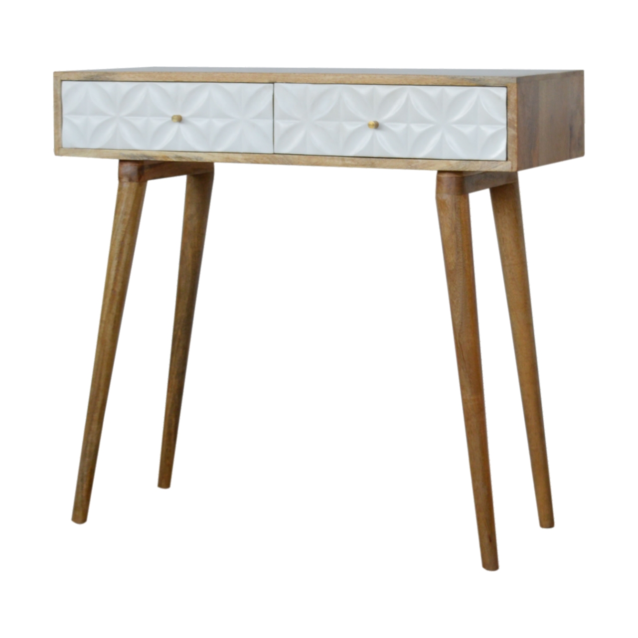 Daisy Carved Console Table - Image 2