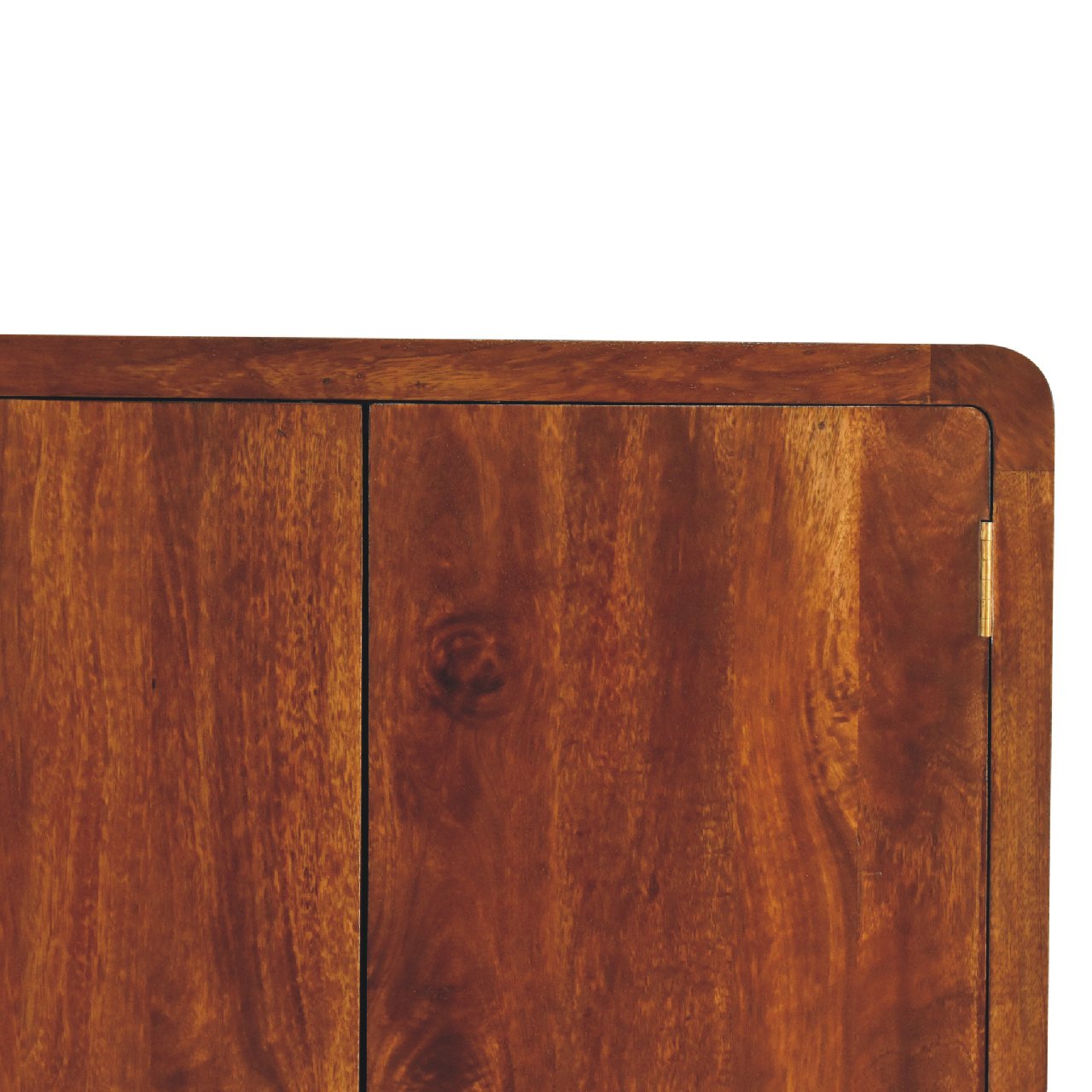 Curved Chestnut Wardrobe - Image 4