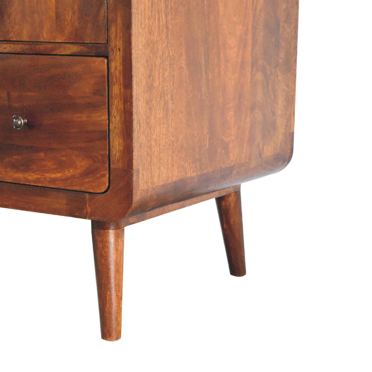 Curved Chestnut Wardrobe - Image 5