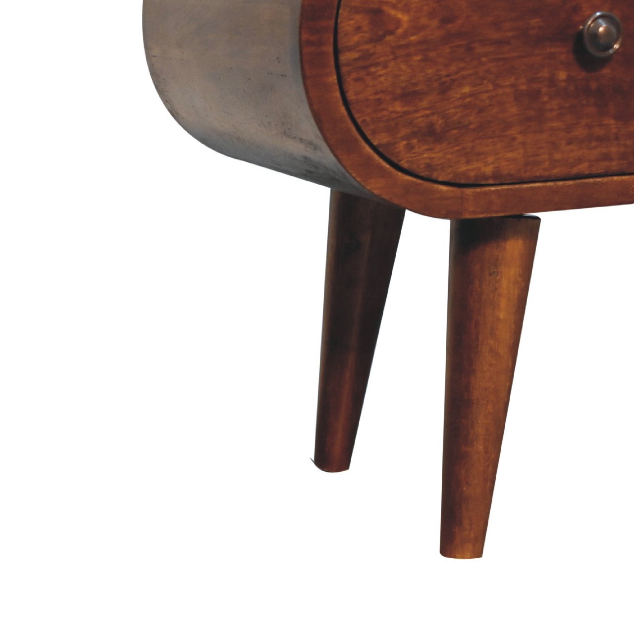 Chestnut Circular TV Unit - Image 8