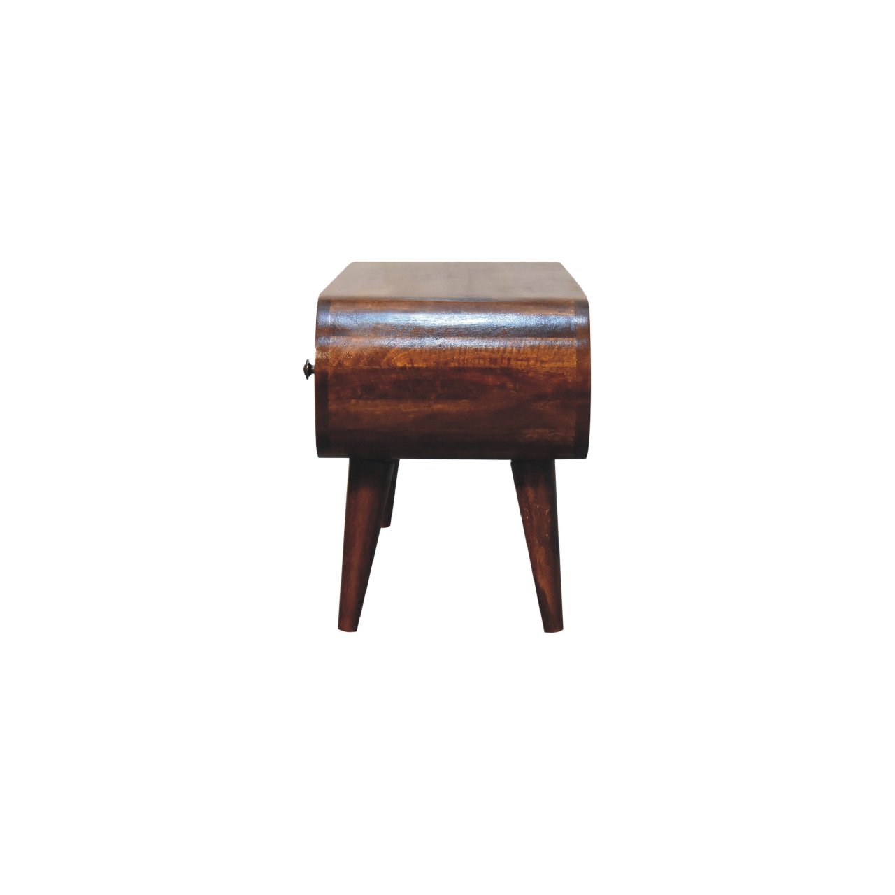 Chestnut Circular TV Unit - Image 9