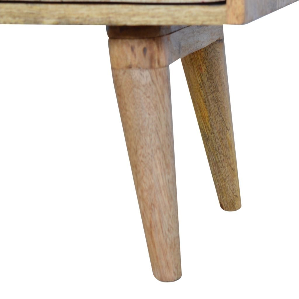 3 Drawer Zig-Zag Patterned Patchwork Chest - Image 5