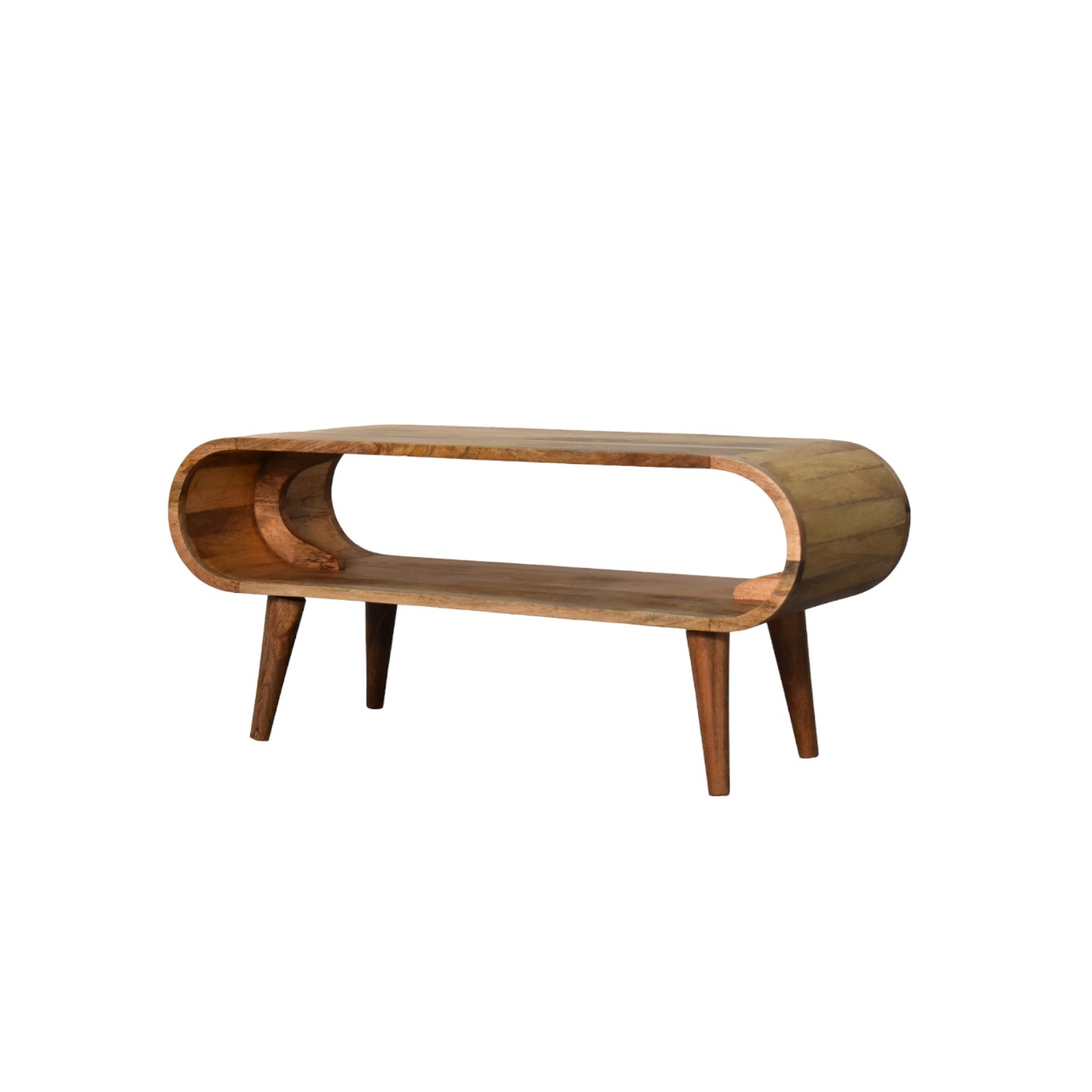 Amaya Nordic Style Oak-ish Coffee Table - Image 2