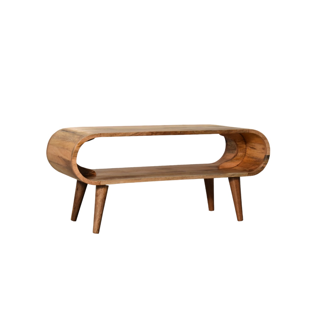 Amaya Nordic Style Oak-ish Coffee Table - Image 3