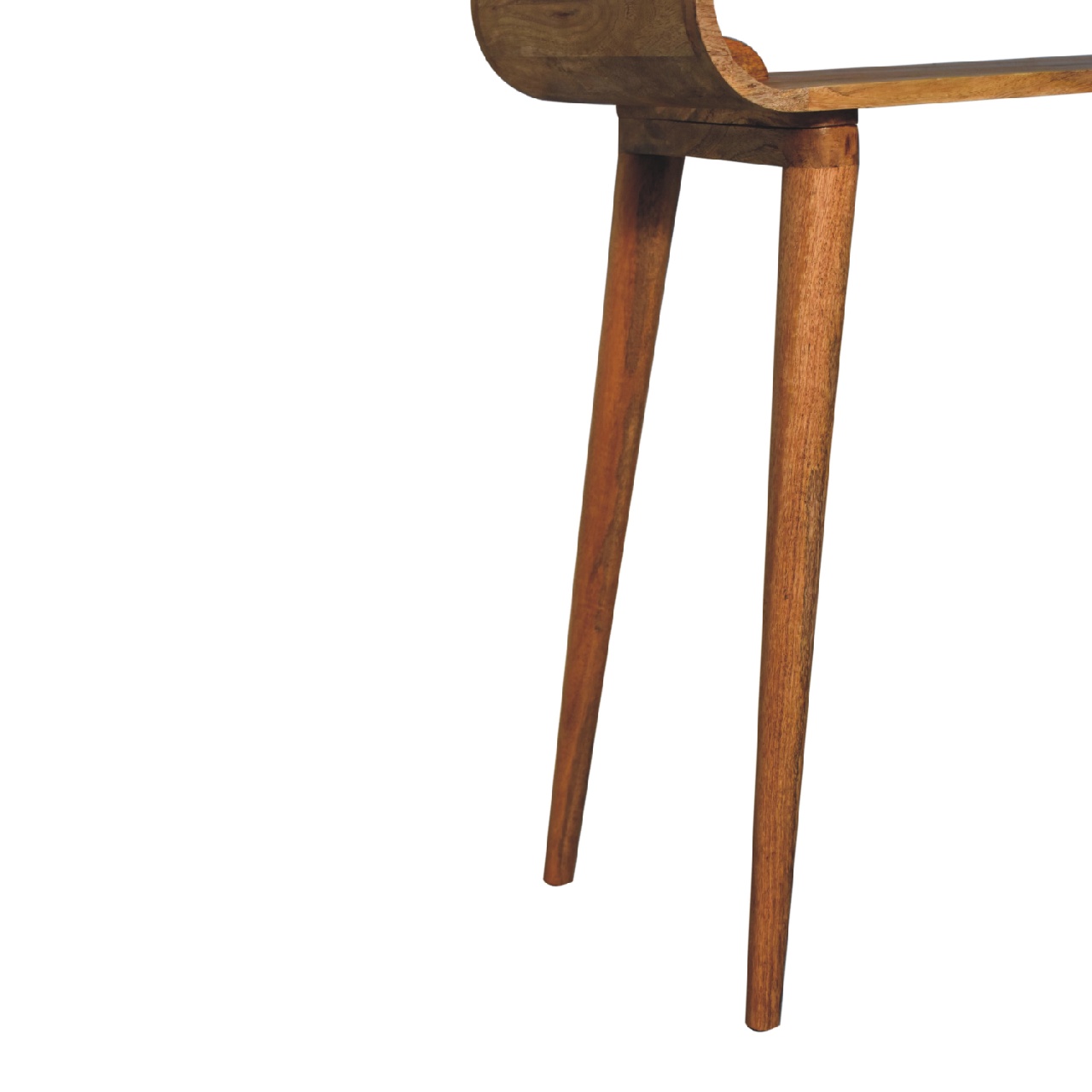 Amaya Oak-ish Nordic Style Console Table - Image 8