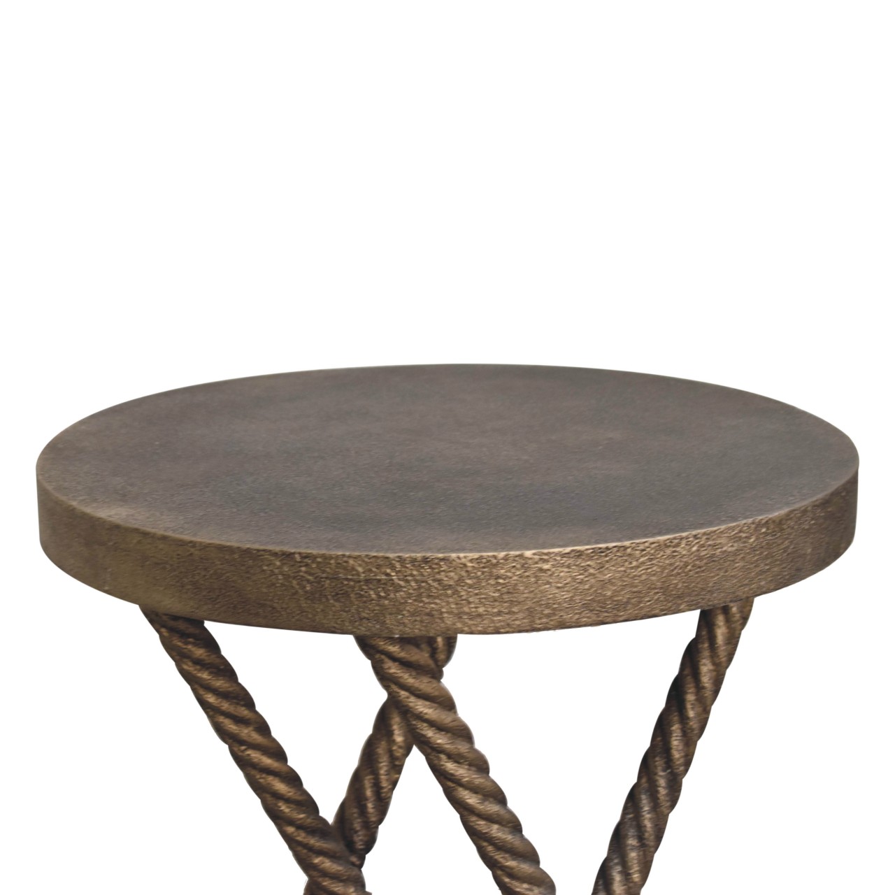 Metallic Rope Side Table - Image 6