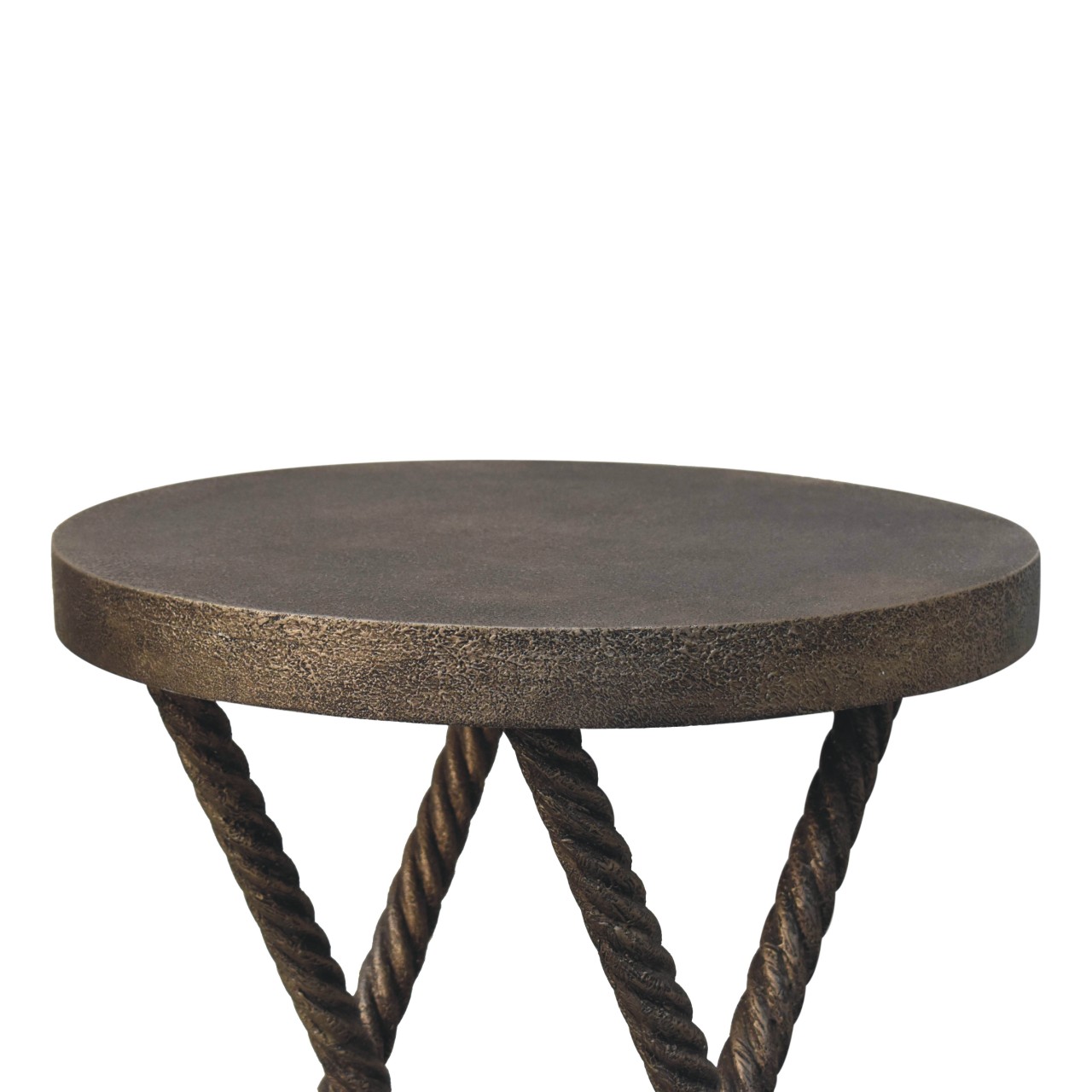 Metallic Rope Side Table - Image 7