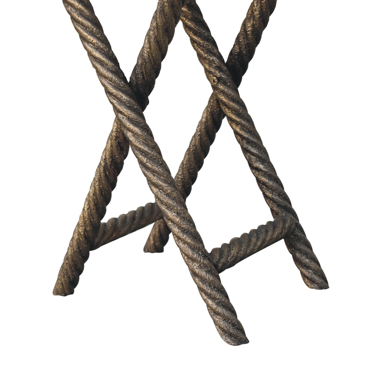 Metallic Rope Side Table - Image 8