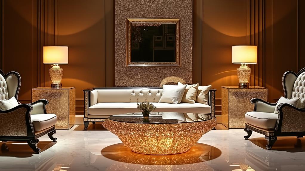 glamorous diamond furniture sale