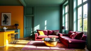 paris designers transform interior colors