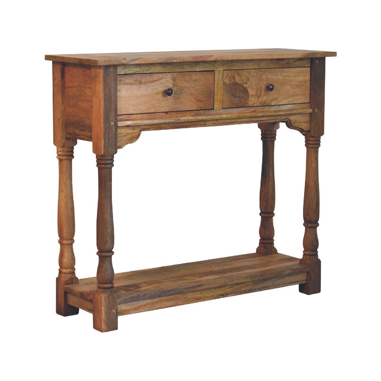 Granary 2 Drawer Console Table - Image 4