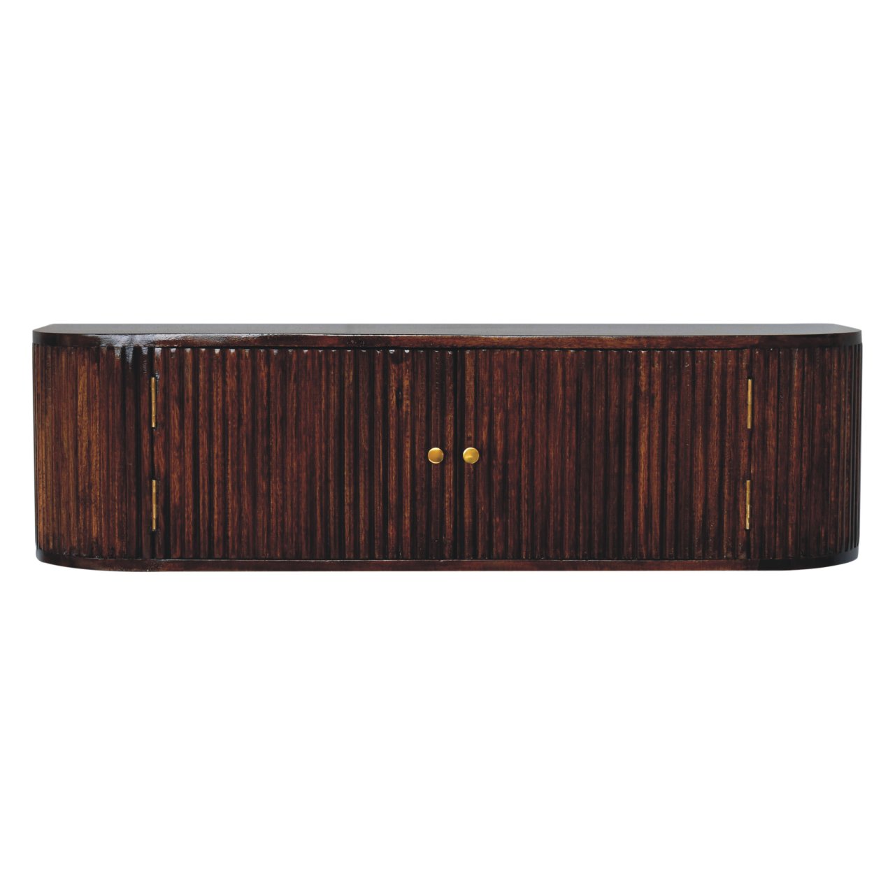 Chunky Chestnut Wall Mounted Console - Image 2