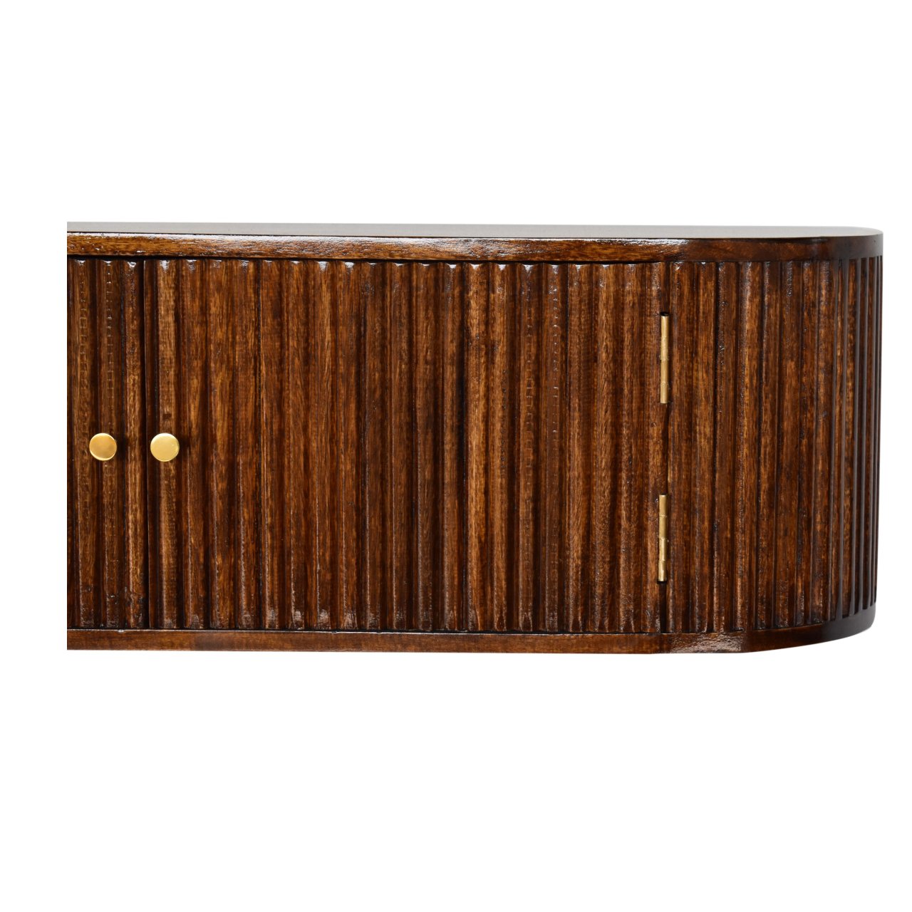 Chunky Chestnut Wall Mounted Console - Image 5
