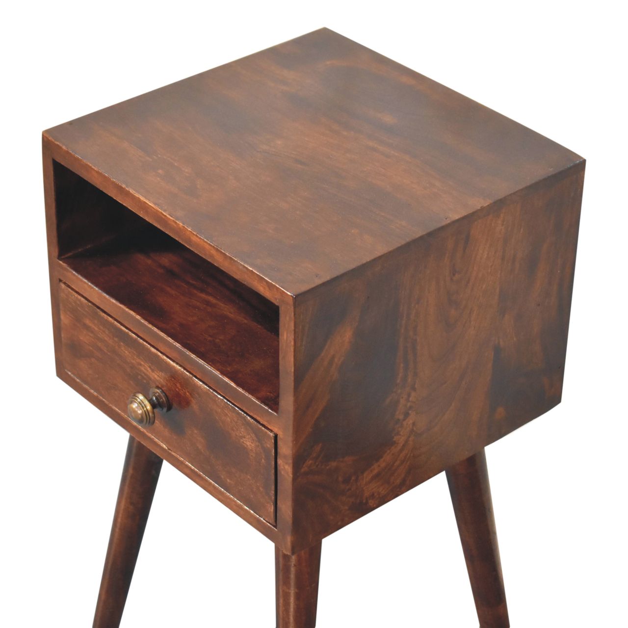 Mini California Walnut Bedside - Image 7