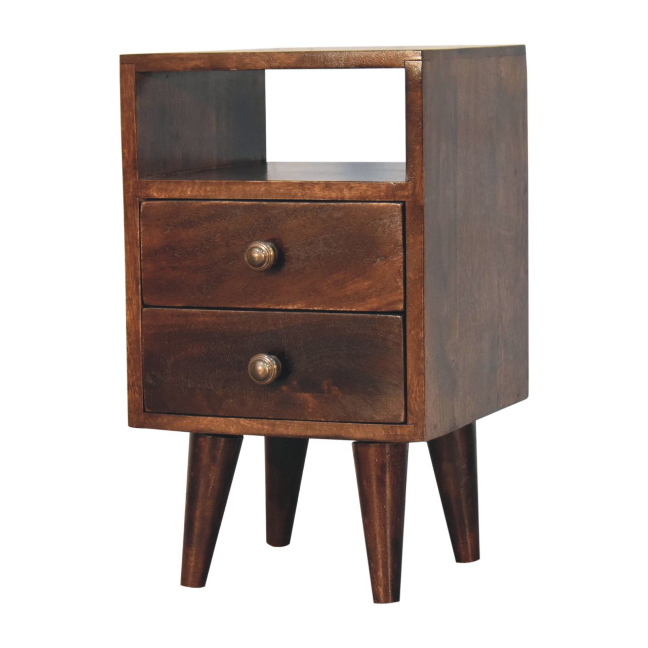 Mini Classic California Walnut Bedside - Image 3