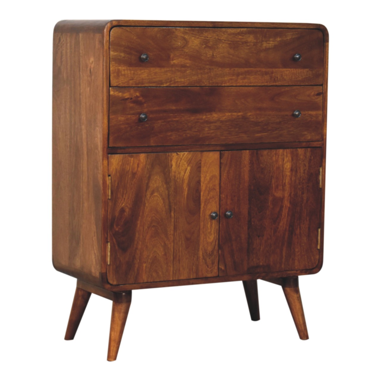 Curved Nordic Charm Cabinet - Image 4