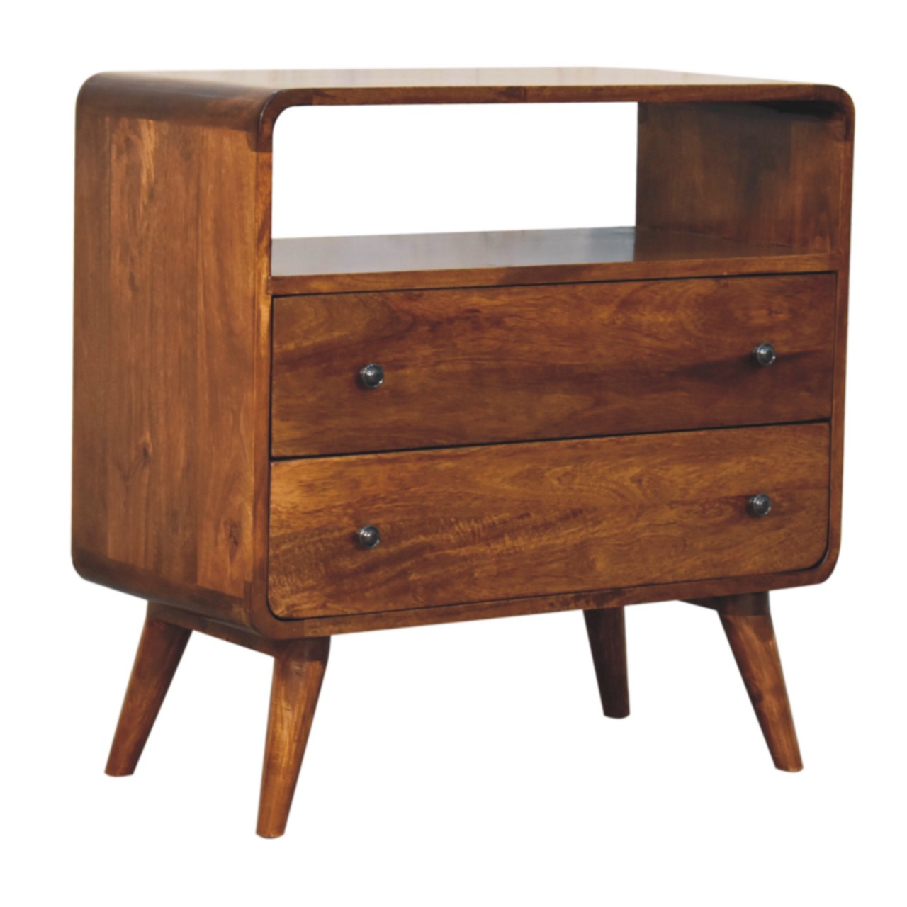 Curved Nordic Charm Console - Image 2