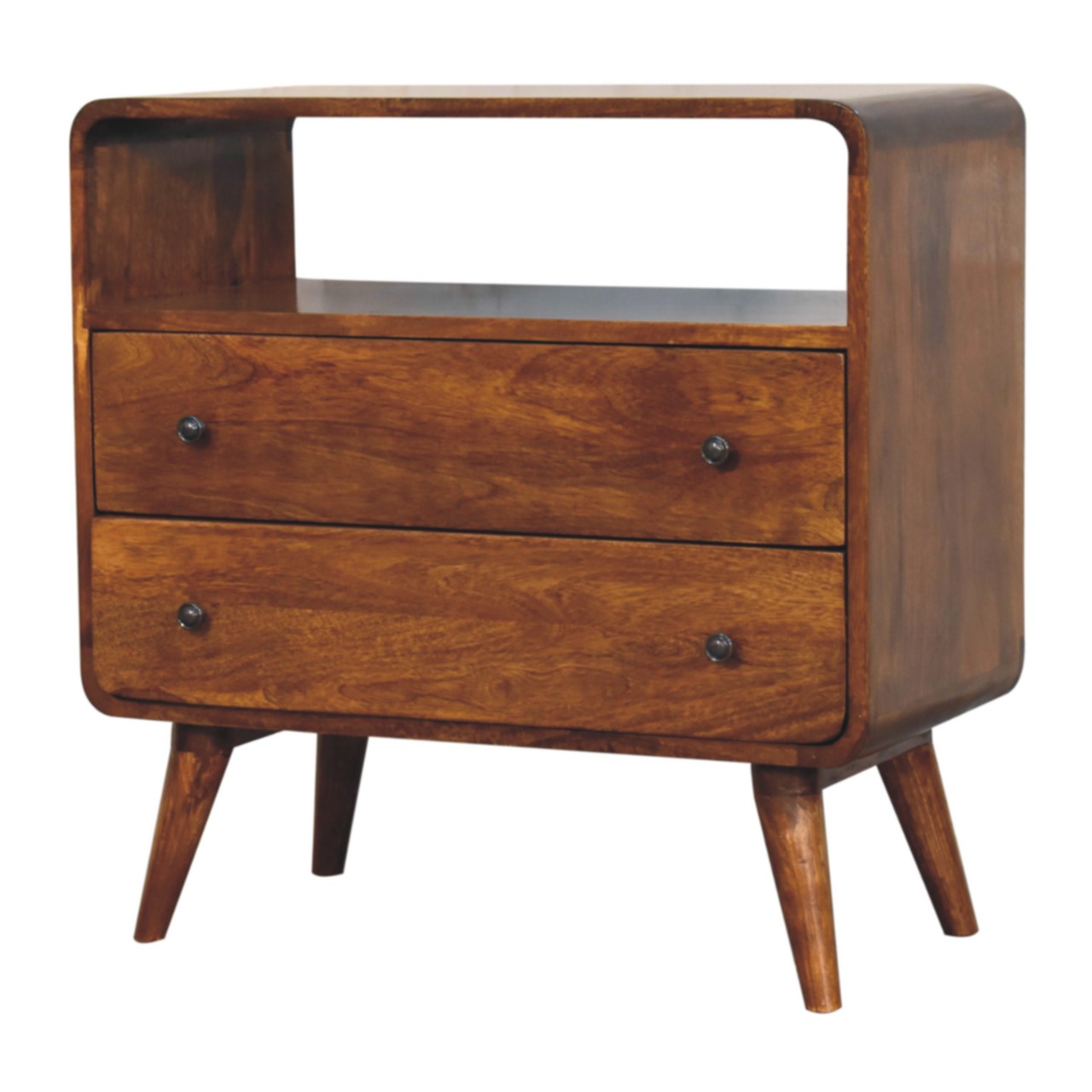 Curved Nordic Charm Console - Image 3