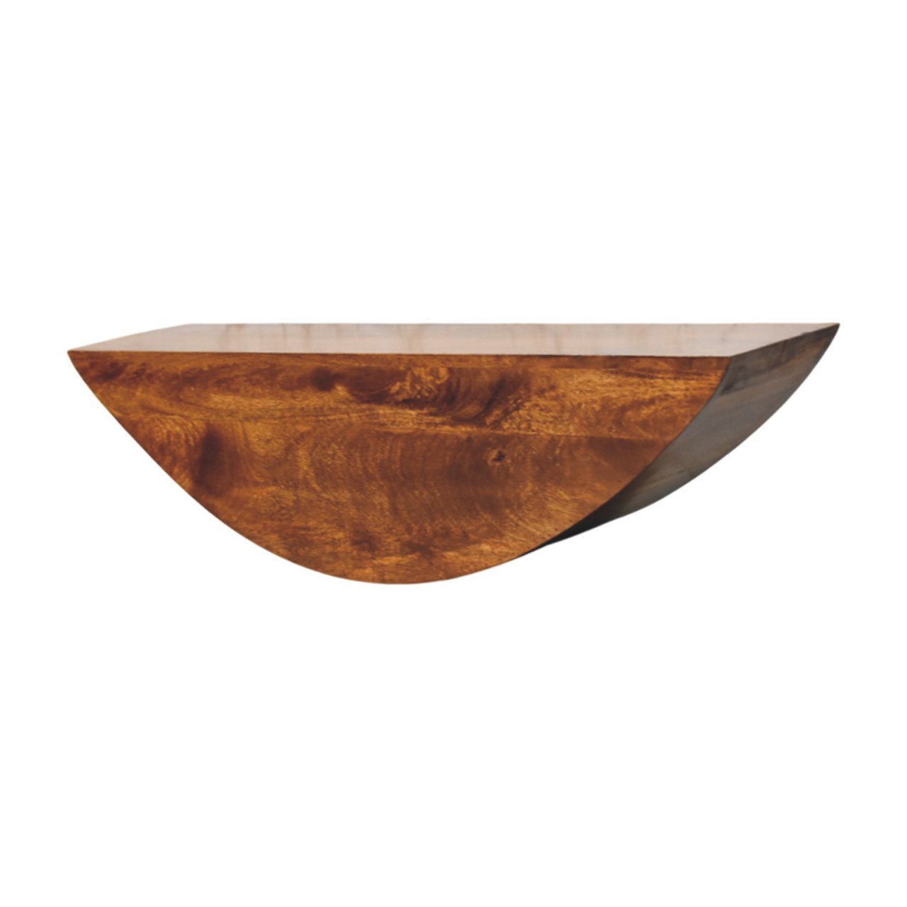 Crescent Floating Wall Shelf - Image 2