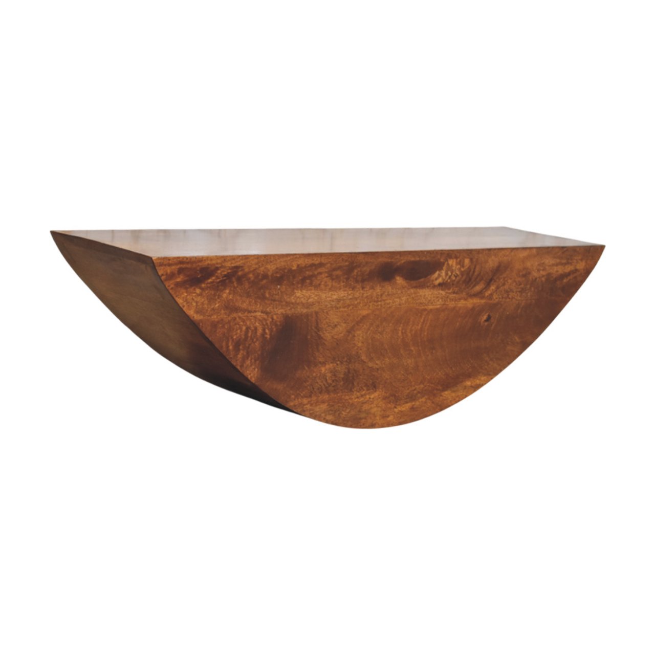 Crescent Floating Wall Shelf - Image 3