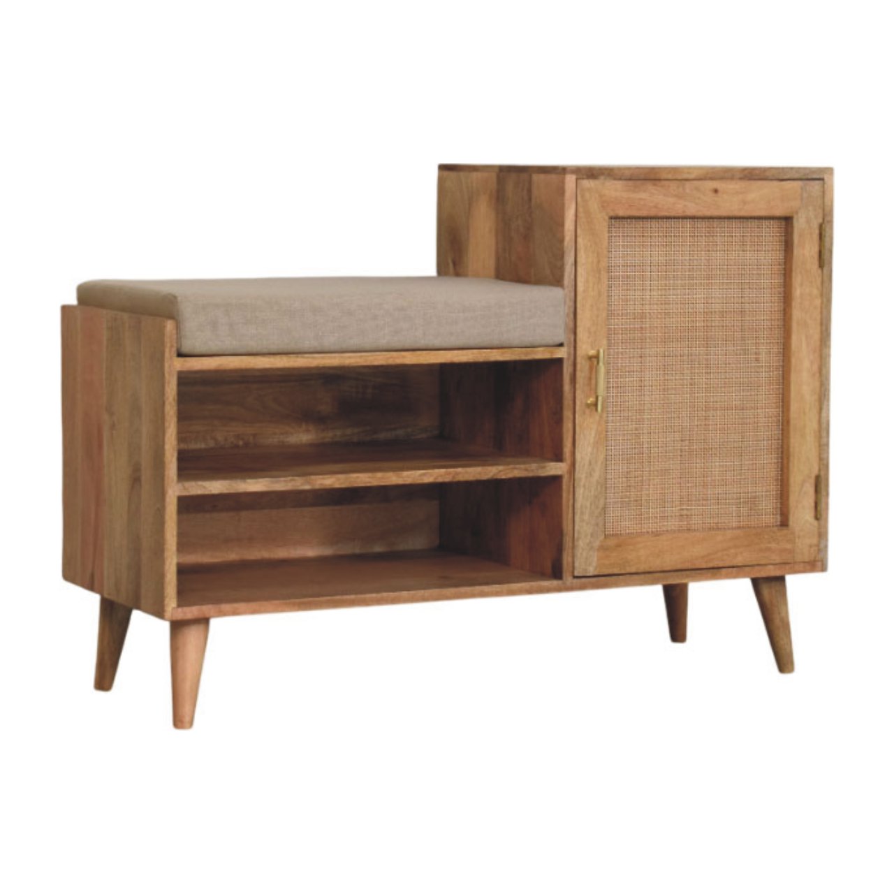 Larissa 2 slot Oak-ish Bench Unit - Image 2