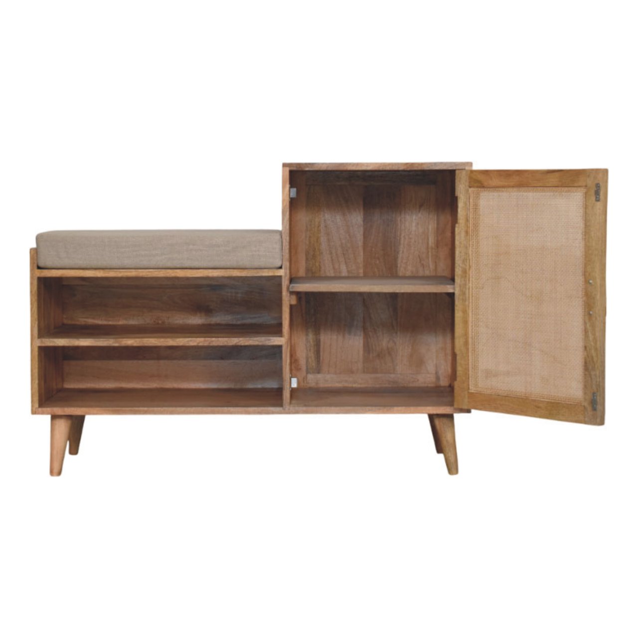 Larissa 2 slot Oak-ish Bench Unit - Image 8