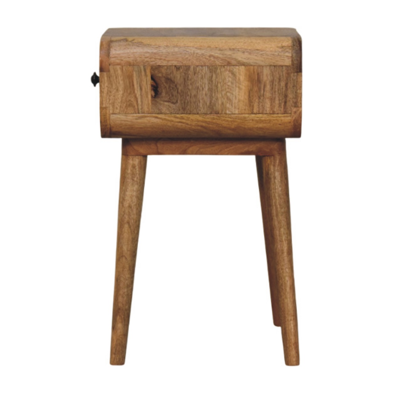 Avora Mini Oak-ish Nightstand with 1 drawer - Image 8