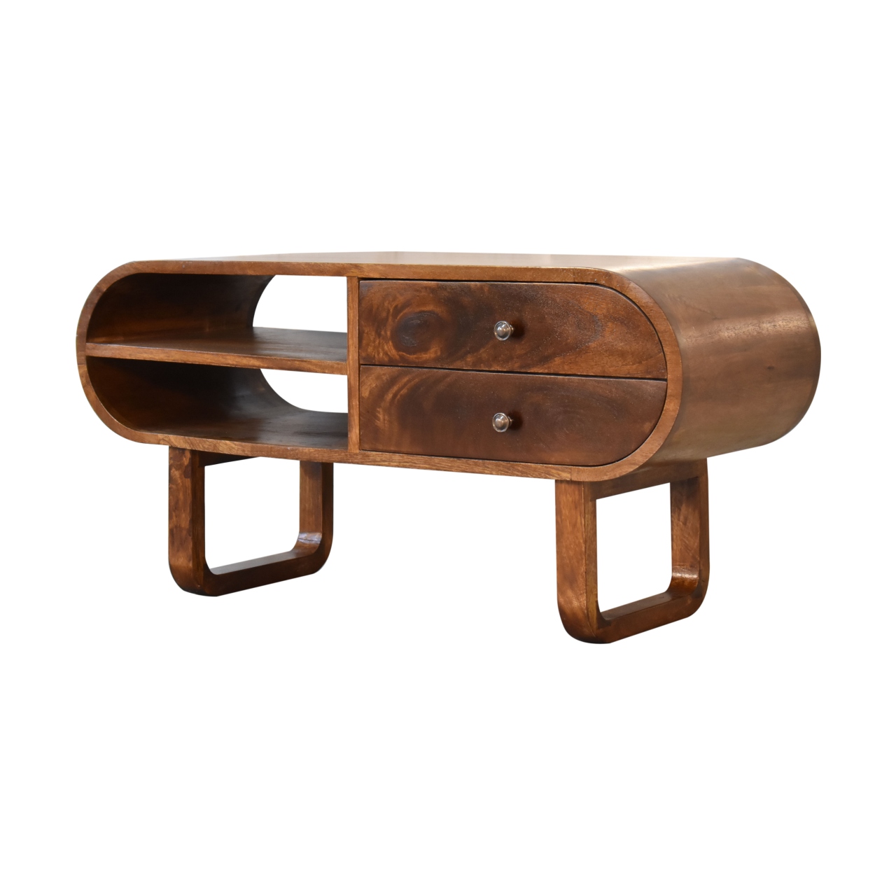 U-Round London Chestnut Media Unit - Image 3