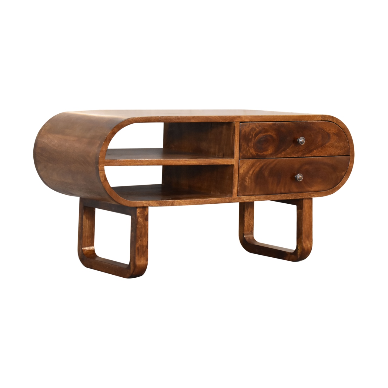 U-Round London Chestnut Media Unit - Image 4