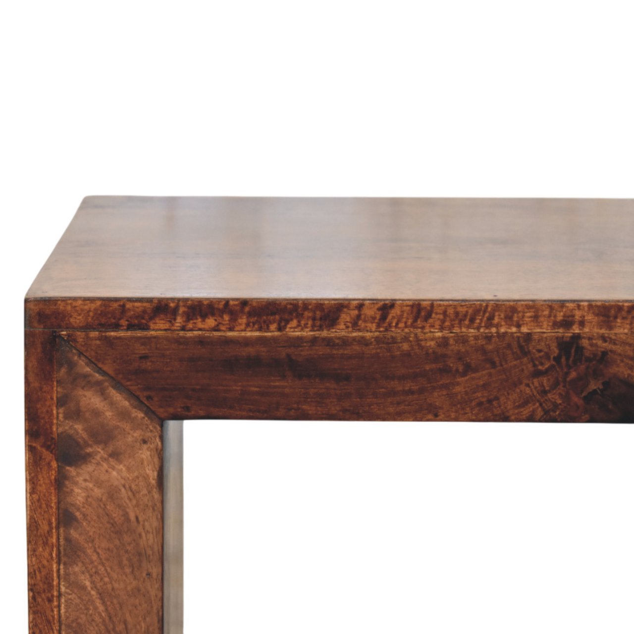 Solis Open California Walnut Side Table - Image 4