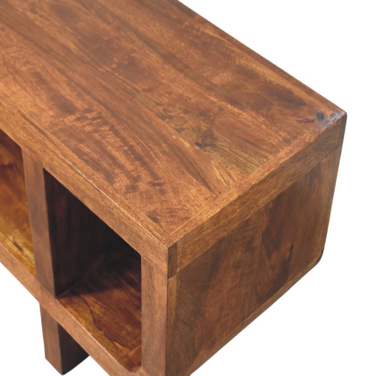 Orion Curved Chestnut Media Unit - Image 5