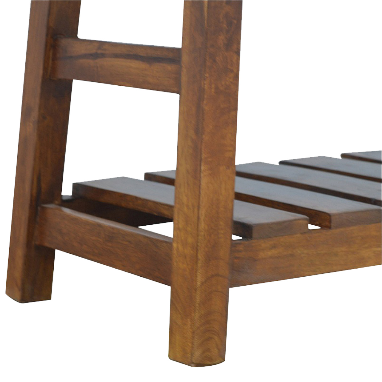 Buffalo Hide Hallway Bench - Image 7