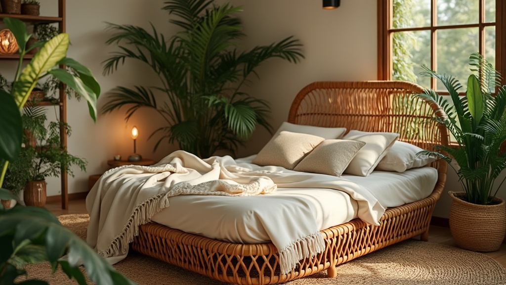 Rattan Bed Ideas For Cozy Spaces