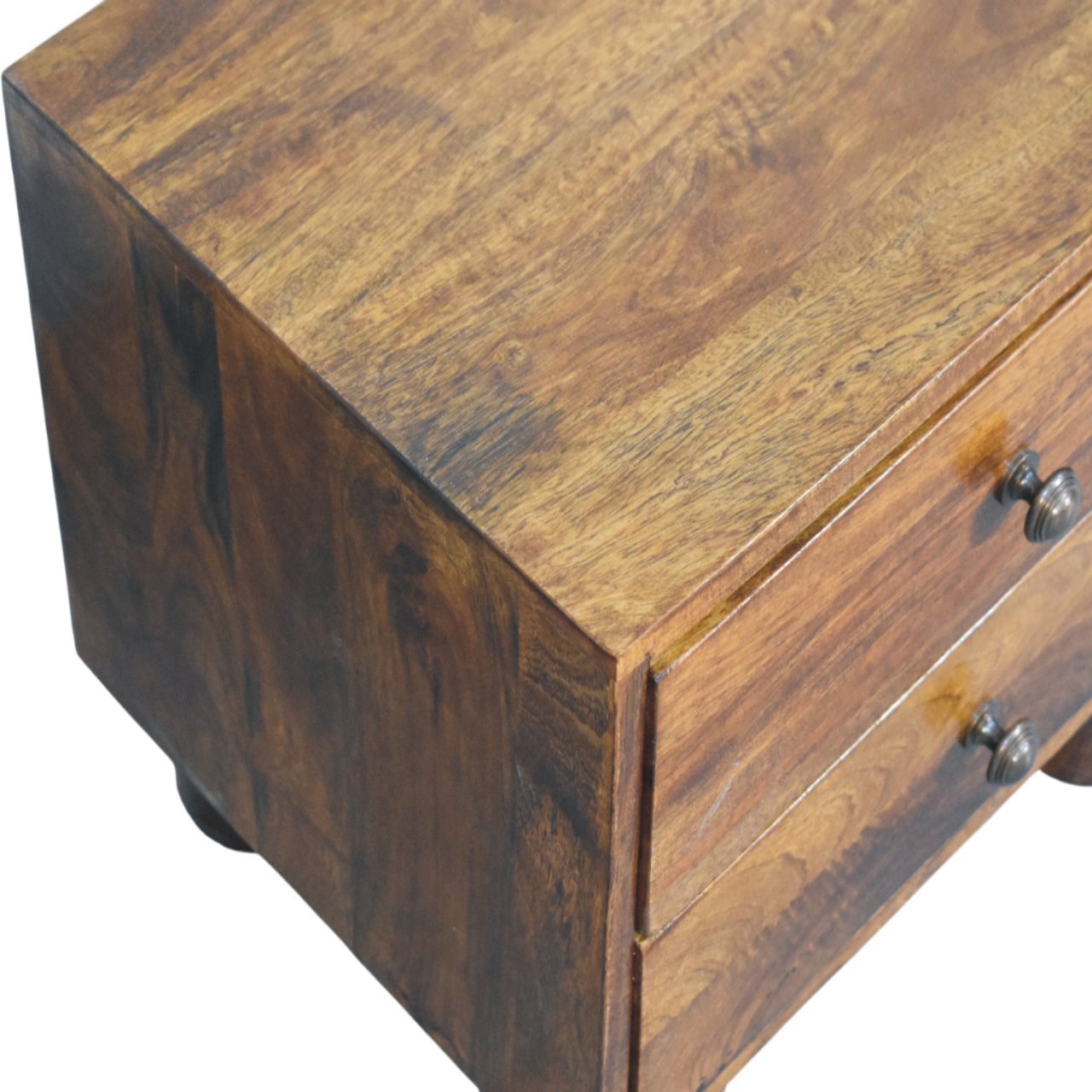 Tula 2 Drawer Chestnut Nightstand - Image 4