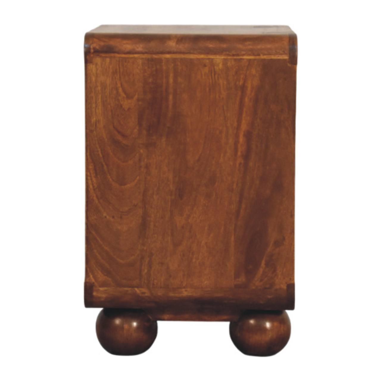 Larissa 2 Drawer Chestnut Nightstand - Image 6